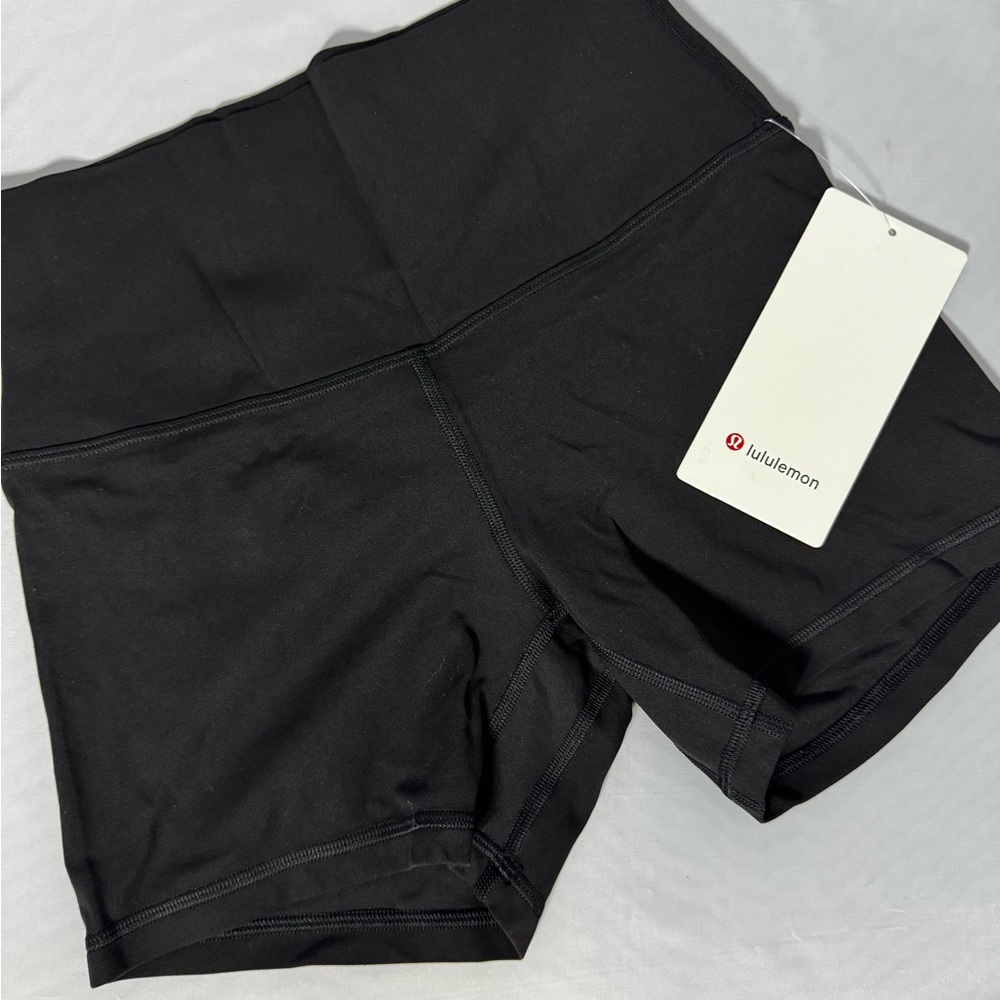 Lululemon Align High-Rise Black 4” Shorts SZ 6 - Picture 5 of 11